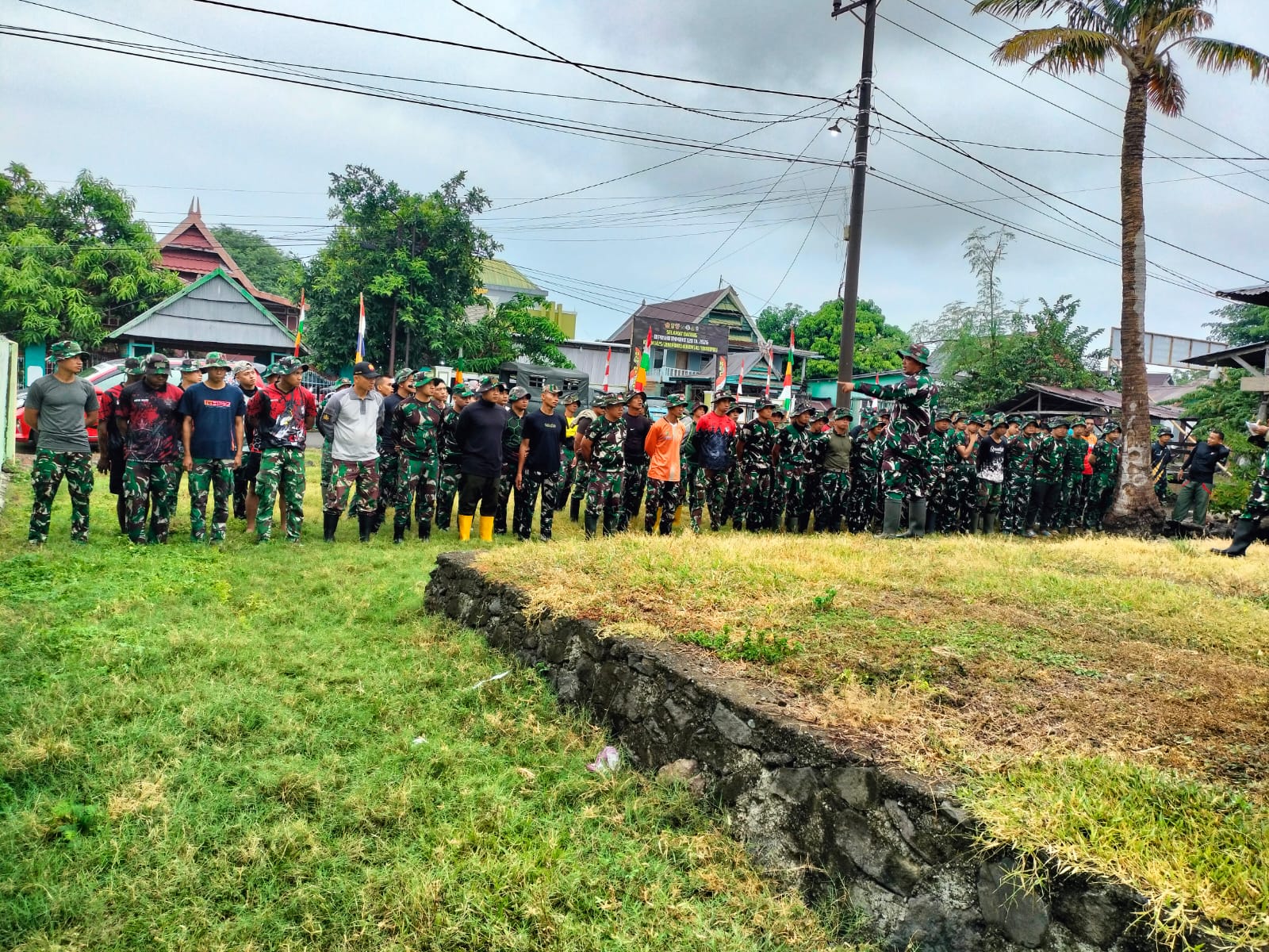 Semangat Tak Surut di Hari Kedua: Apel Pagi Satgas TMMD ke-128 Kodim 1425/Jeneponto Kobarkan Dedikasi Bangun Negeri