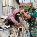 Kebersamaan yang Menguatkan: Satgas TMMD ke-128 Kodim 1425/Jeneponto dan Warga Gotong Royong Wujudkan Harapan Rumah Layak Huni