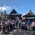 PGRI Kecamatan Tarowang Salurkan Bantuan kepada Korban Kebakaran dan Penyandang Disabilitas