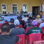 Danpos Koramil Turatea Kodim 1425/Jeneponto Hadri Sosialisasi Jadwal Penggiliran Air Irigasi