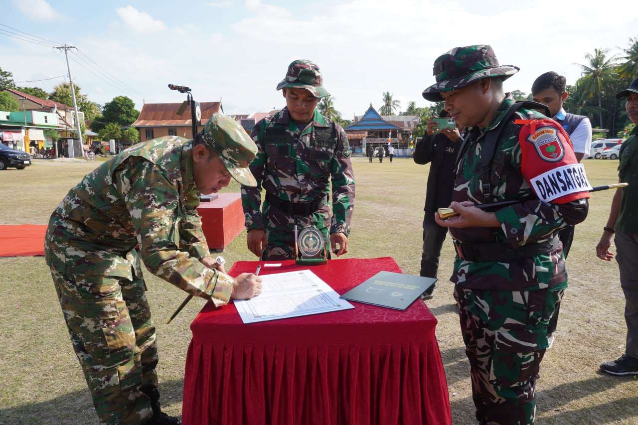 Gerbang Pengabdian Terbuka: Pembukaan TMMD Ke-128 Kodim 1425/Jeneponto Kobarkan Semangat Bangun Desa
