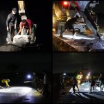 Bertempur di Tengah Gelap, Satgas TMMD ke-128 Kodim 1425/Jeneponto Kebut Pengecoran Jalan Demi Akses Warga