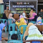 Gerak Bersama Satgas TMMD ke-128 Tahun 2026 Kodim 1425/Jeneponto dan Dinkes, Edukasi Kesehatan Sasar Warga Desa
